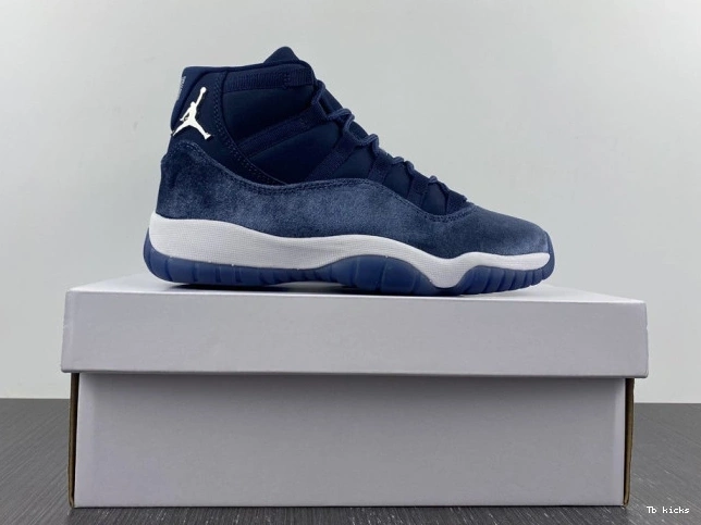 Reps TBK Air AR0715-441 Midnight 11 Jordan Navy Velvet WMNS 0727
